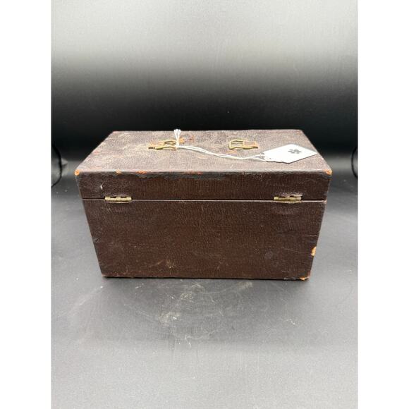 Antique 1929 Cine-Kodak Model B-B 16mm Movie Camera Red Brown in Case - Picture 10 of 10